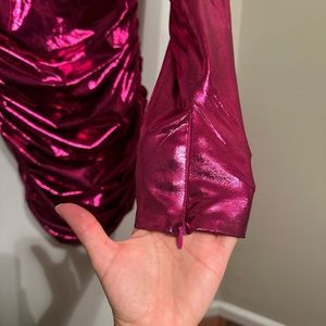 Pink metallic house of Cb dress, worn once!